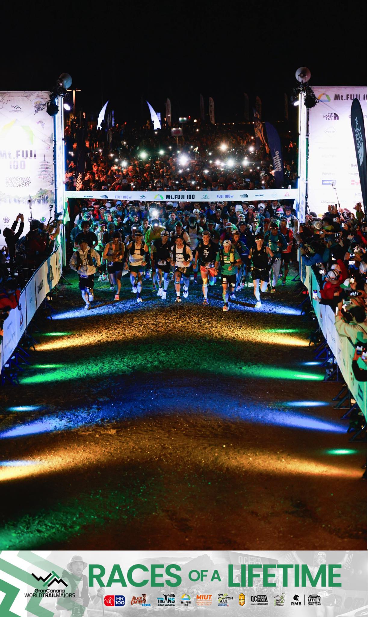 Mt. FUJI 100 Kicks Off with Midnight Start as Runners Head to Tenshi ...