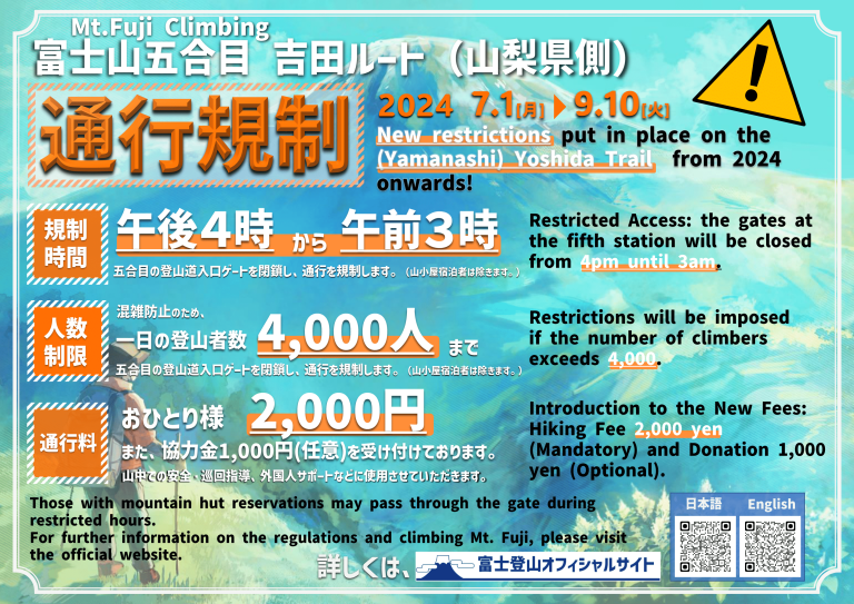 Fuji Climbing in 2024｜Mt.FUJI 100